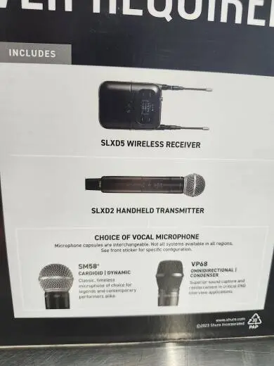 Shure - SLXD25/SM58-H55 2
